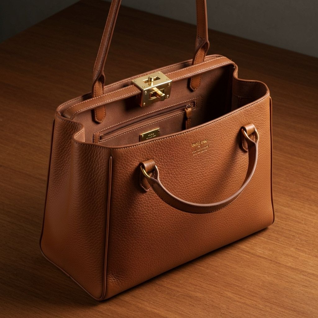 Milano Leather Tote